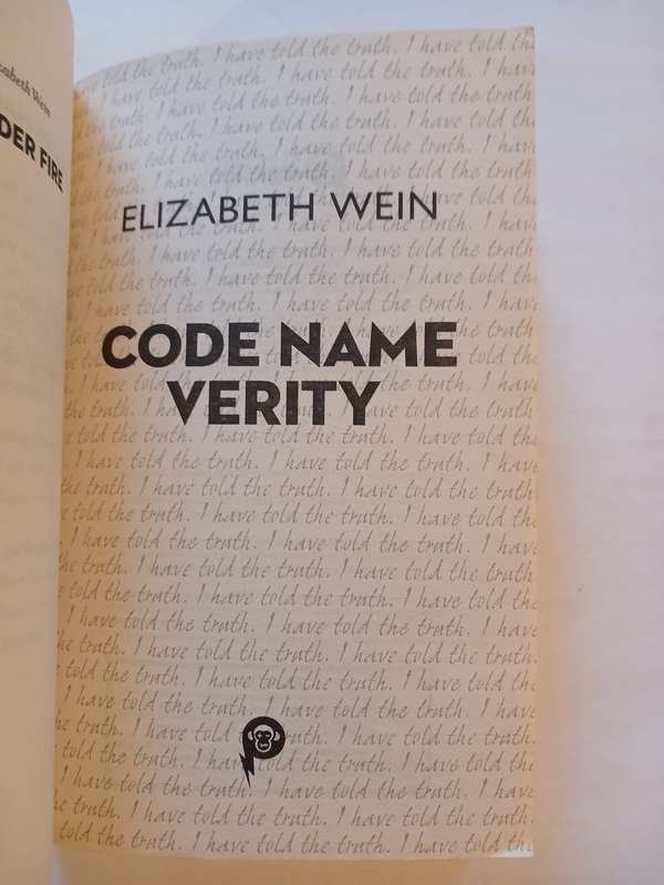 Code Name Verity by Elizabeth Wein
