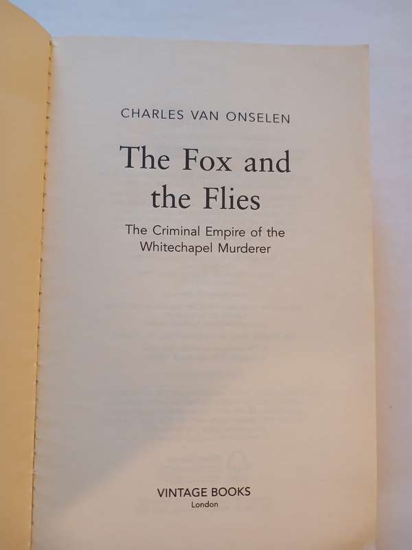 The Fox and the Flies by Charles Van Onselen
