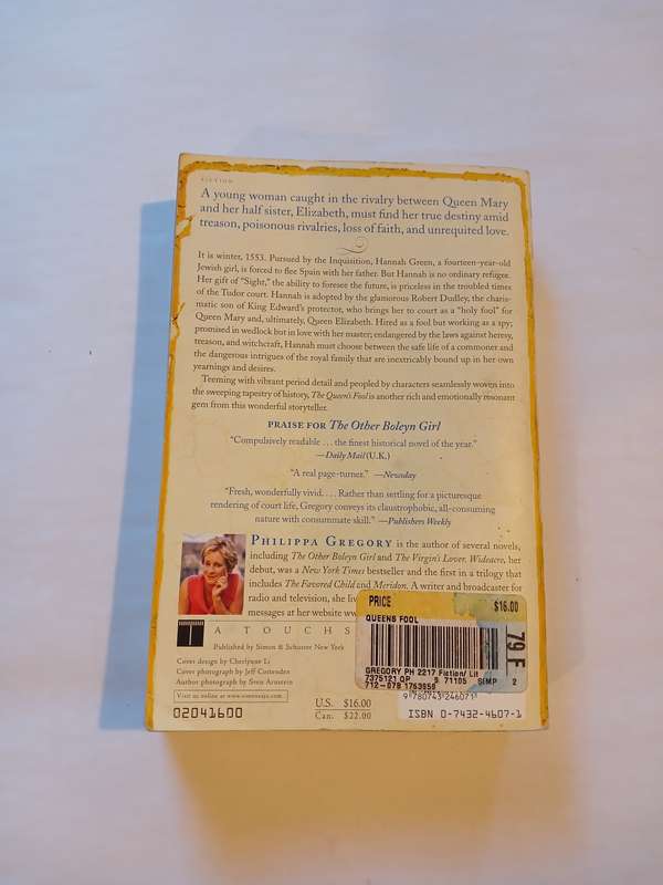 The Queen's Fool by Philippa Gregory