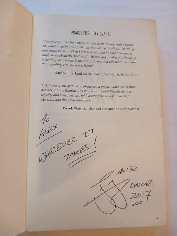 From Para to Dakar by Joey Evans, Signed