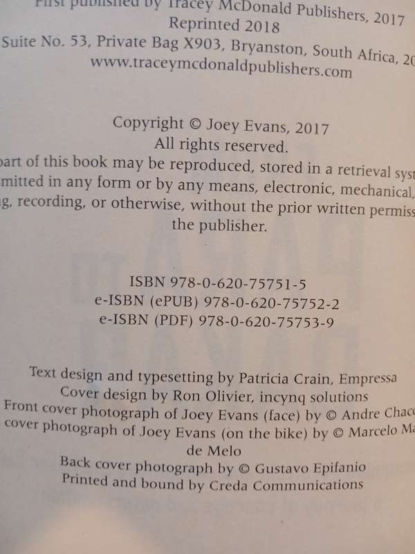 From Para to Dakar by Joey Evans, Signed