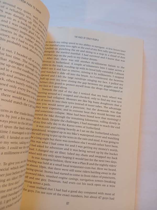 From Para to Dakar by Joey Evans, Signed