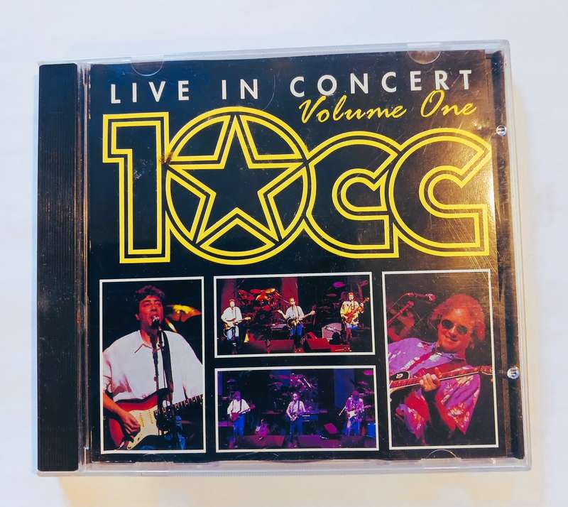 10CC, Live in Concert Volume One CD, UK