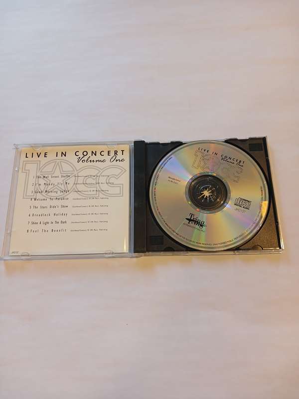 10CC, Live in Concert Volume One CD, UK