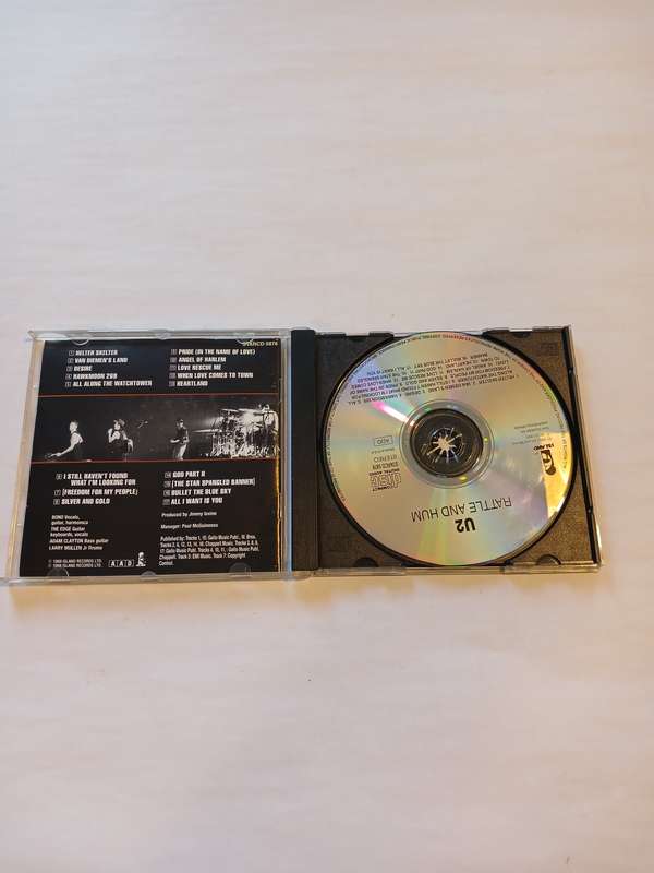 U2, Rattle and Hum CD
