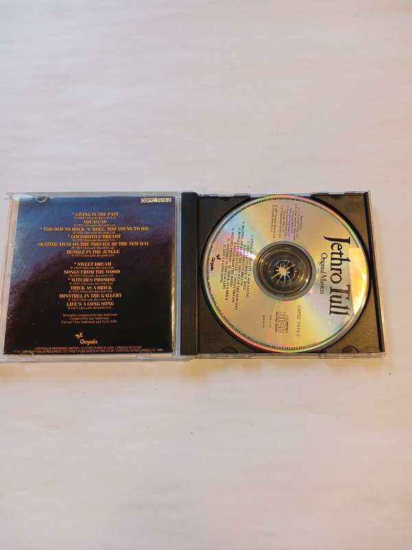 Jethro Tull, Original Masters CD, UK