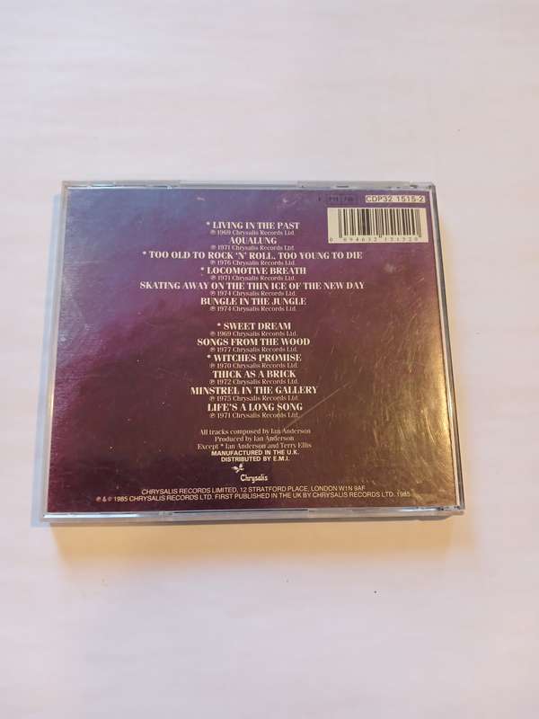 Jethro Tull, Original Masters CD, UK