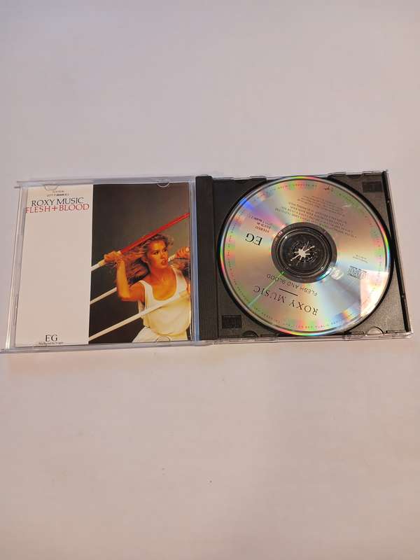 Roxy Music, Flesh + Blood CD, UK