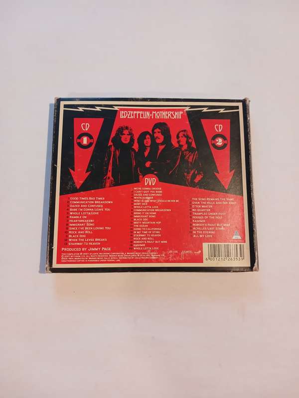 Led Zeppelin, Mothership, 2 x CD and DVD