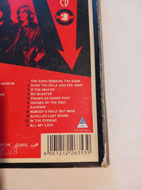 Led Zeppelin, Mothership, 2 x CD and DVD