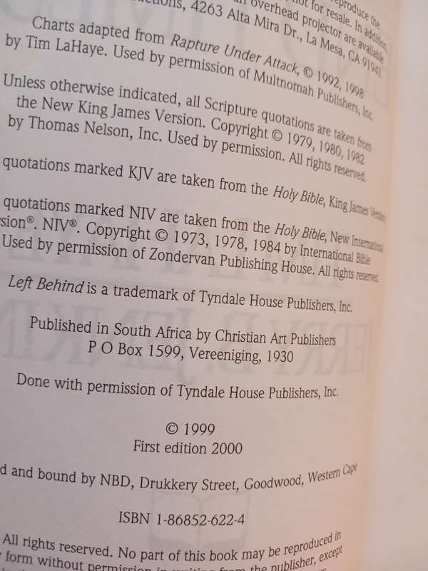 Are We Living in the End Times by Tim Lahaye & Jerry B. Jenkins