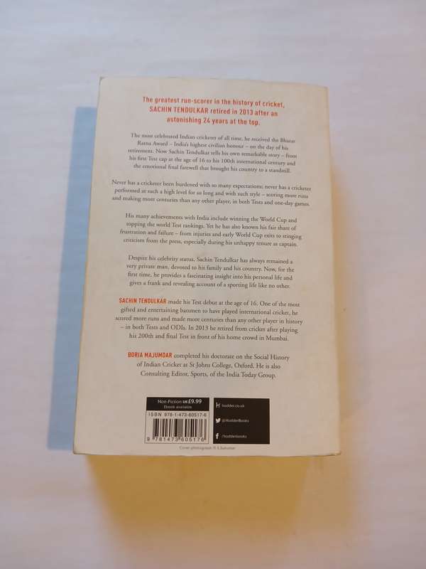 Sachin Tendulkar, Playing it my Way, My Autobiography