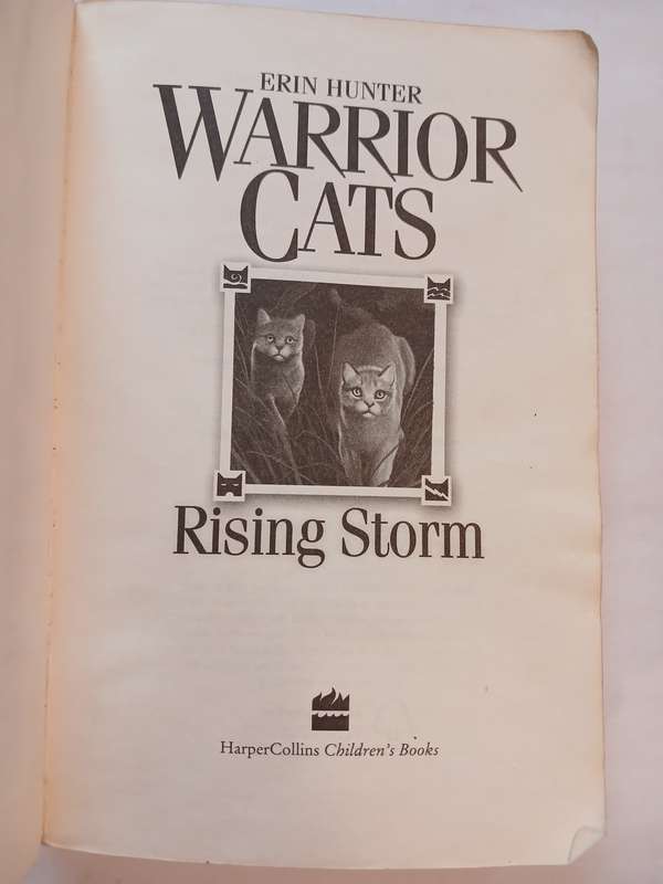 Warrior Cats, Rising Storm by Erin Hunter