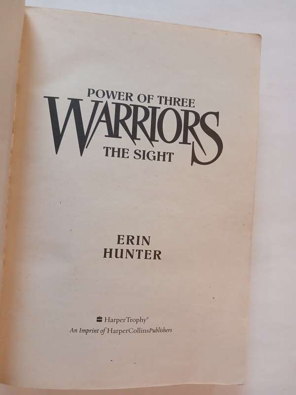 Warriors, Power of Three, The Sight by Erin Hunter
