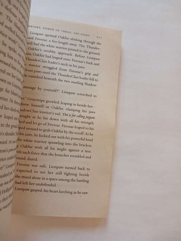 Warriors, Power of Three, The Sight by Erin Hunter