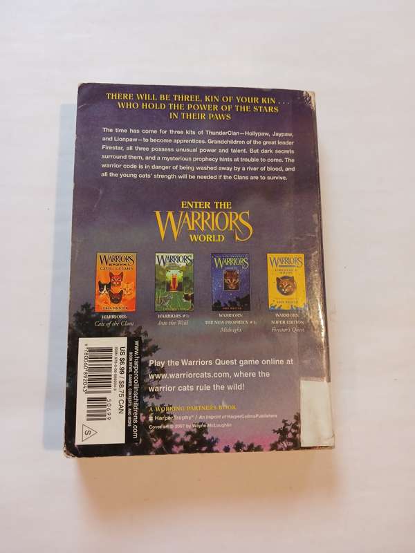 Warriors, Power of Three, The Sight by Erin Hunter