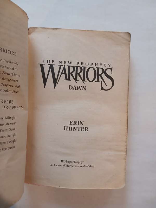 Warriors, The New Prophecy, Dawn by Erin Hunter