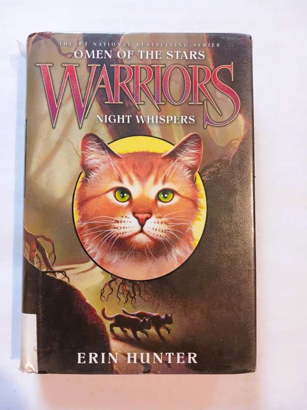 Warriors, Omen of the Stars, Night Whispers by Erin Hunter, Hardcover, First Edition