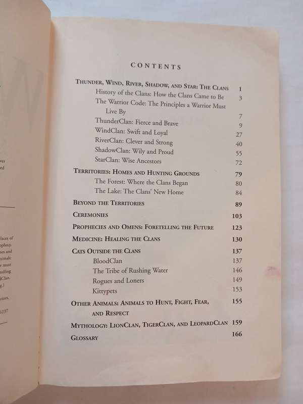 Warriors, Field Guide, Secrets of the Clans by Erin Hunter