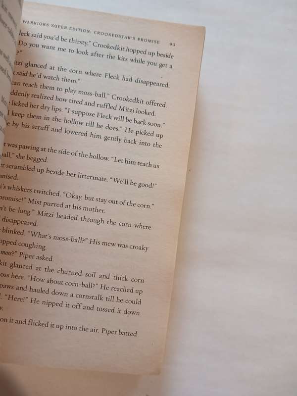 Warriors, Crookedstar's Promise, Super Edition by Erin Hunter