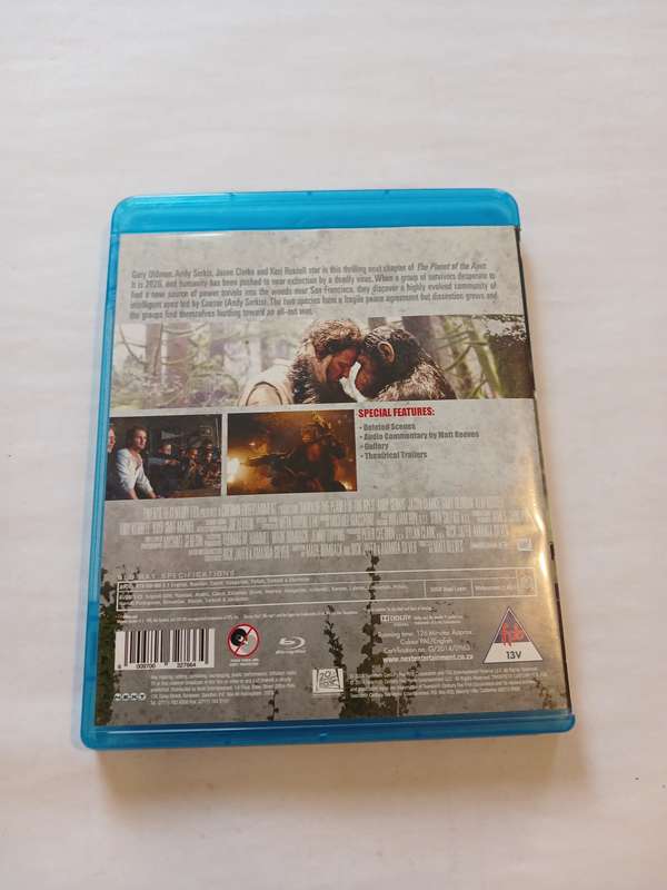 Dawn of the Planet of the Apes Blu-ray