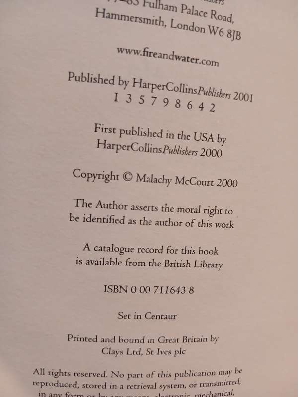 Singing My Him Song by Malachy McCourt