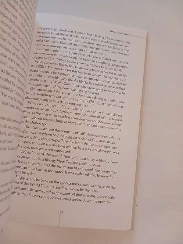 Graham Henry, Final Word by Bob Howitt, Signed