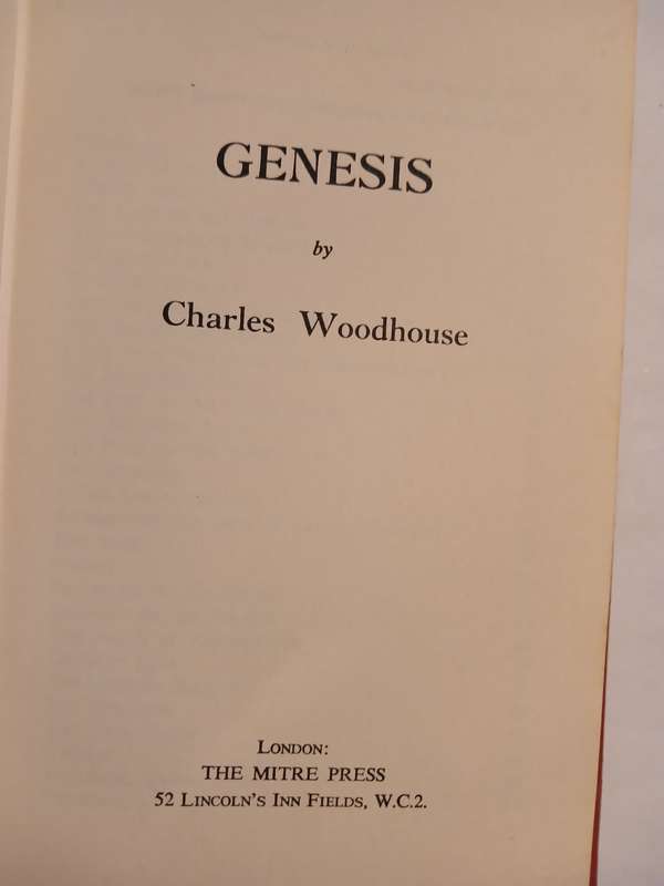 Genesis by Charles Woodhouse, Signed