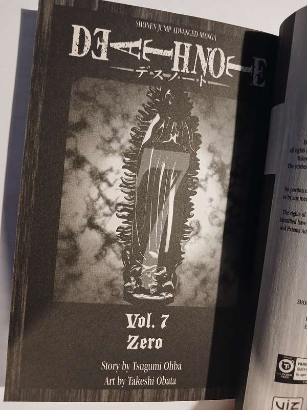 Death Note, Vol. 7, Zero, Tsugumi Ohba/Takeshi Obata