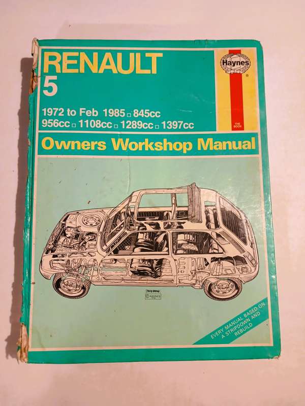 Renault 5, 1972-1985 Owners Workshop Manual, Haynes