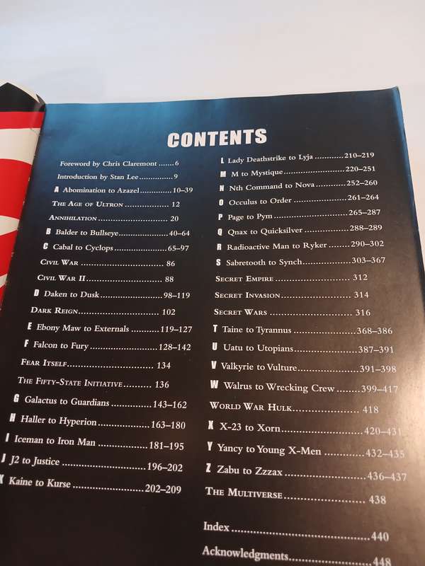Marvel Encyclopedia, New Edition, 2019