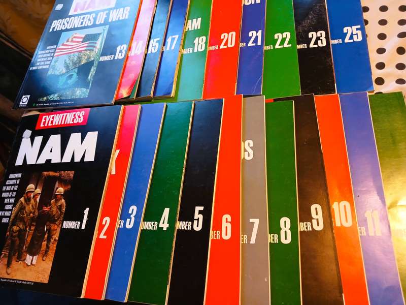 Eyewitness Nam, 23 Magazines, Number 1 - 18, 20 - 23 & 25