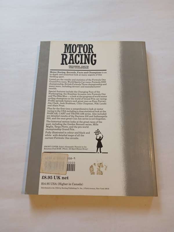 Motor Racing, Records, Facts and Champions by Ian Morrison, Guinness Books