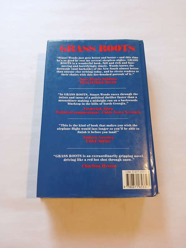 Grass Roots by Stuart Woods, First Edition