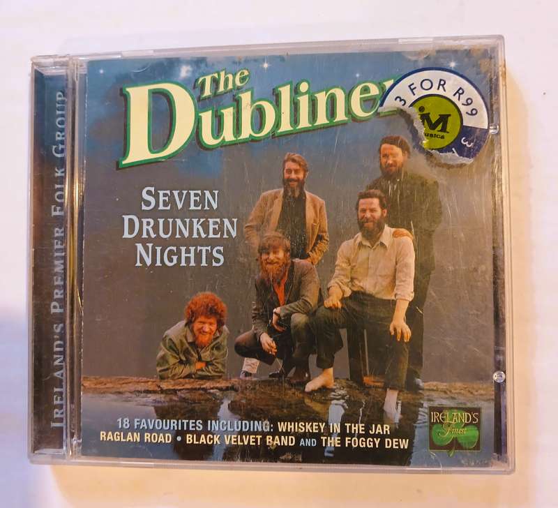 The Dubliners, Seven Drunken Nights CD, Europe