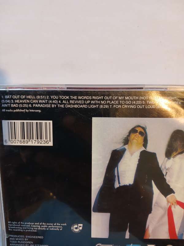 Meat Loaf, Bat Out of Hell CD