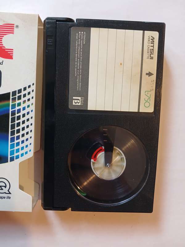 Betamax Video Cassette Tape, Mitsui L-750
