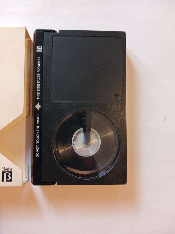 Betamax Video Cassette Tape, Fuji L-750
