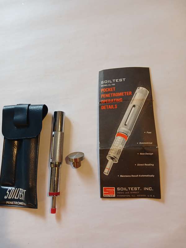 Soiltest Pocket Penetrometer, CL-700
