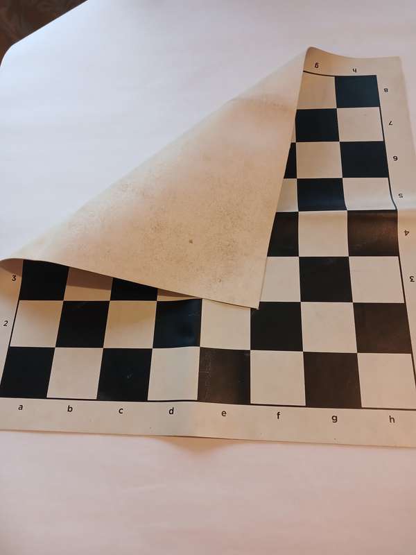 Chess Set with 46cm Leather Foldable Mat