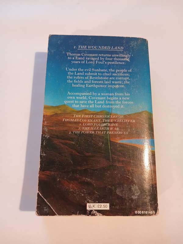 The Wounded Land, The Second Chronicles of Thomas Covenant by Stephen Donaldson