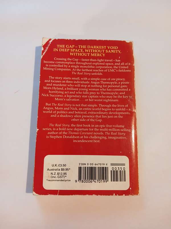 The Real Story, The Gap into Conflict by Stephen Donaldson