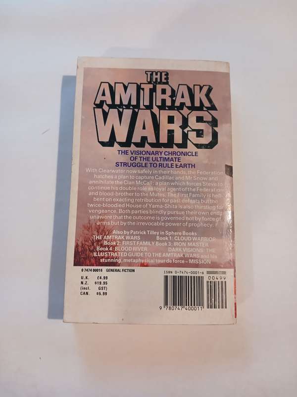 The Amtrak Wars Book 5, Death-Bringer by Patrick Tilly