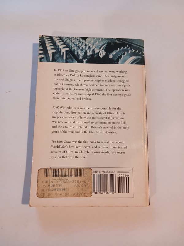 The Ultra Secret by F.W. Winterbotham