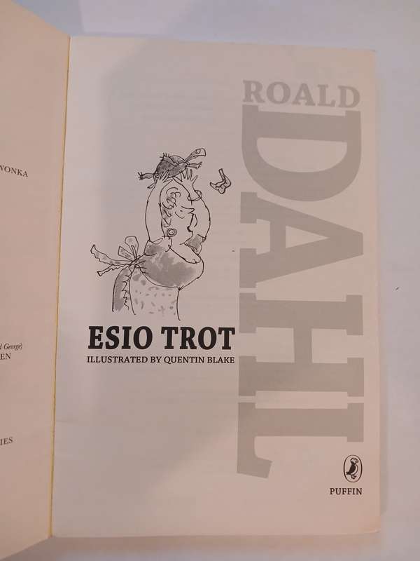Esio Trot by Roald Dahl