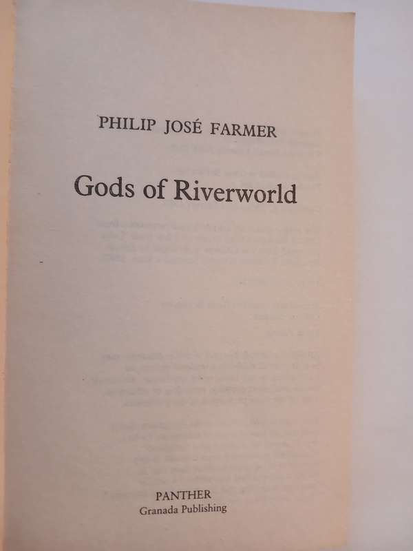 Gods of Riverworld by Philip Jose Farmer