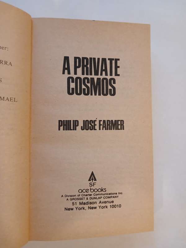 A Private Cosmos by Philip Jose Farmer