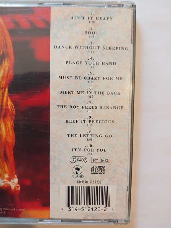 Melissa Etheridge, Never Enough CD, UK