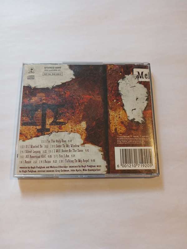 Melissa Etheridge, Yes I Am CD