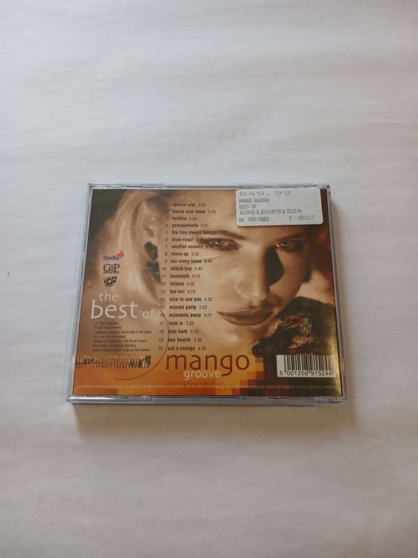 Mango Groove, The Best Of CD